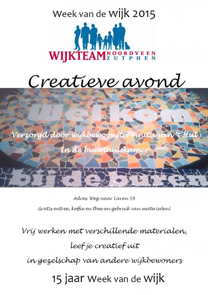Flyer Creatieve avond WnL WvdW 23092015