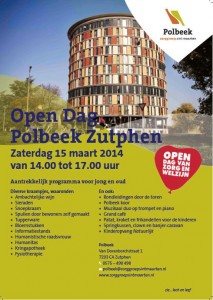 Flyer open dag van zorg en welzijn Polbeek 15032014