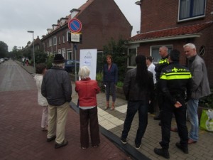 Onthulling buurtpreventiebord Schimmelpennincklaan 27 aug 2015