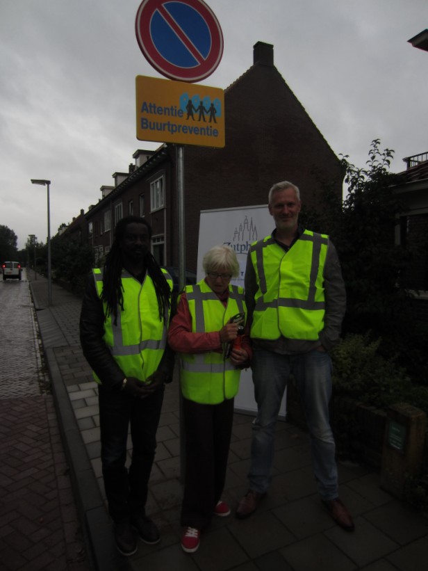 Leden buurtpreventieteam Schimmelpennincklaan e.o.