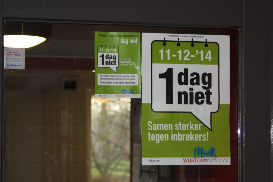 Raamposter 1-dag-niet